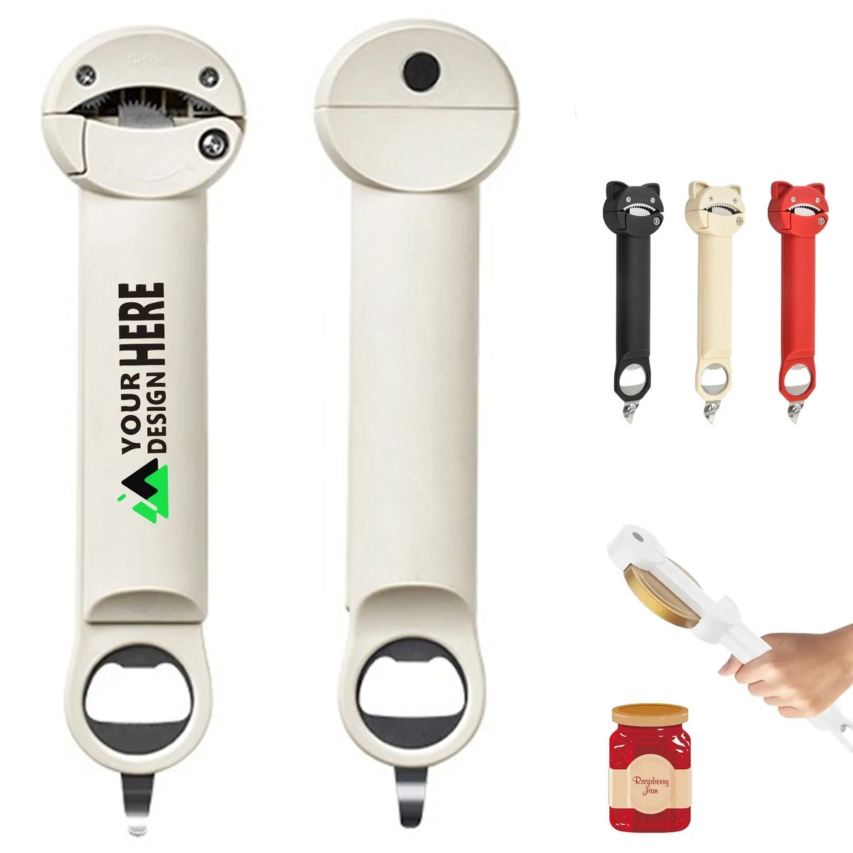 Multifunctional Bottle Magnetic Can Opener 1
