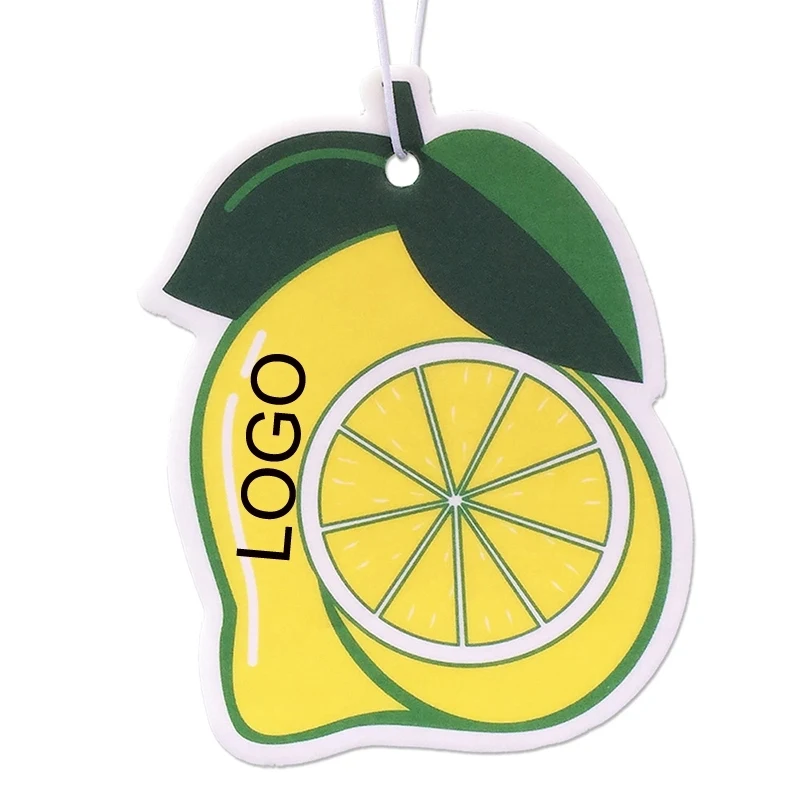 Custom Air Fresheners for Cars - Lemon Scent 1