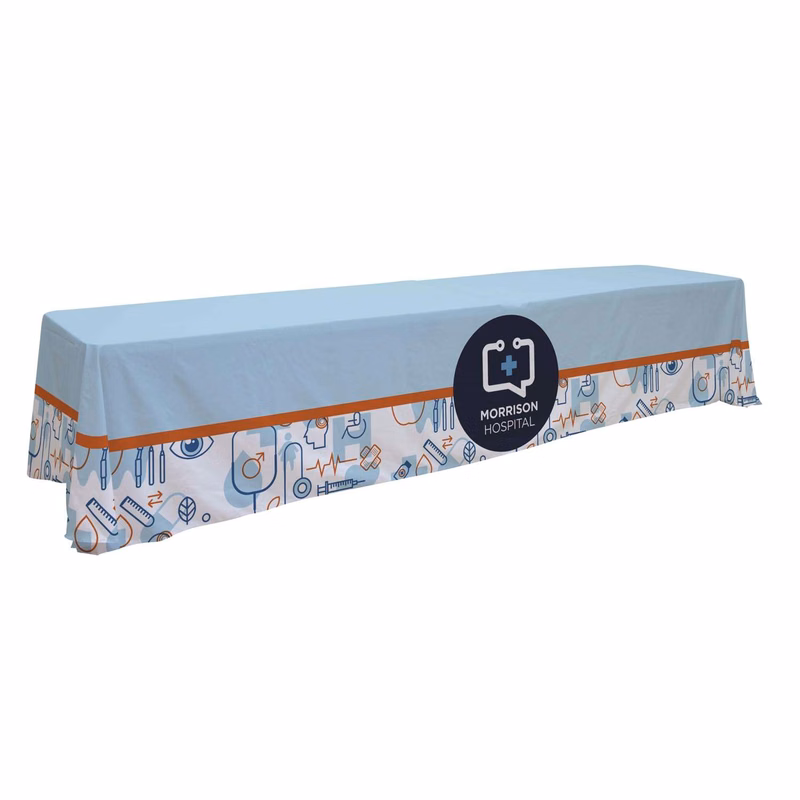 12' Economy Table Throw (Full-Color Full Bleed)