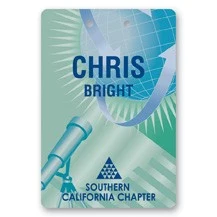 Full Color Name Badge w/ Personalization (2.675"X3.875") Rectangle 1