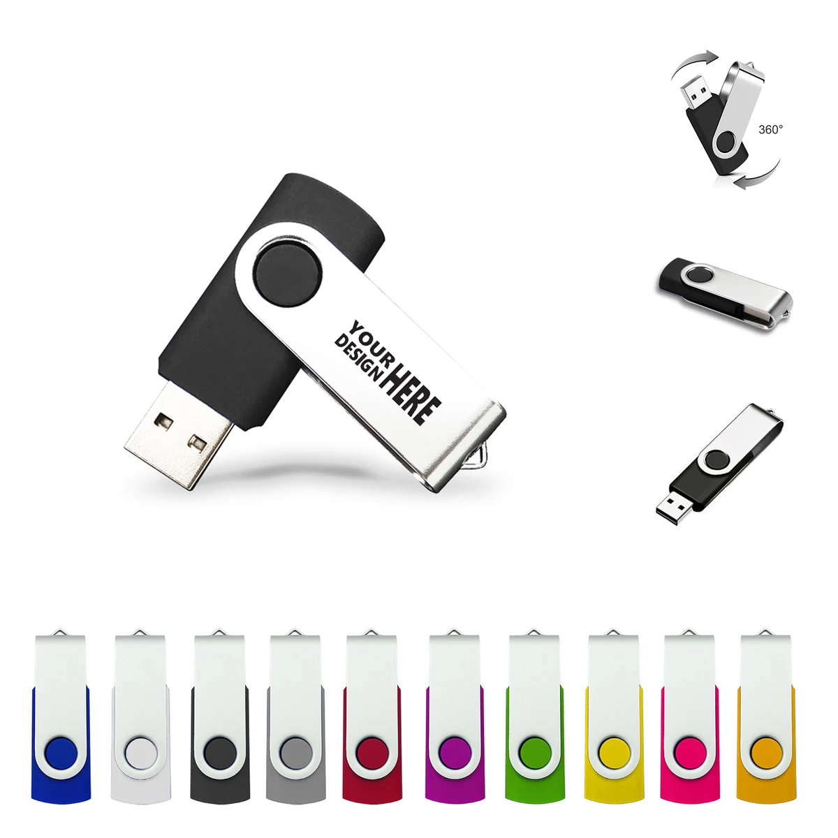 8G Metal USB Flash Drive MOQ 100 1