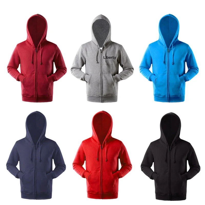 Adult Unisex Fleece Hoodie Sweatshirt 1