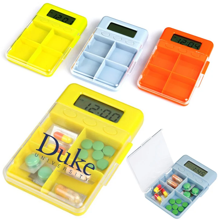 4 Compartment Digital Electronic Timer Pill Box 1