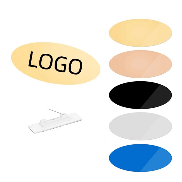 Oval Name Badge 1