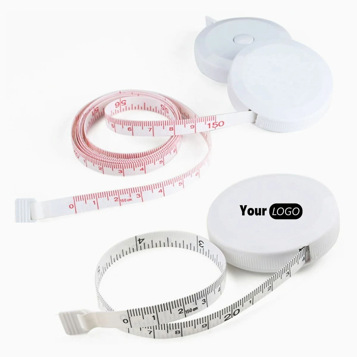 Plastic Tape Measure, Circular Mini Measuring Tape 1