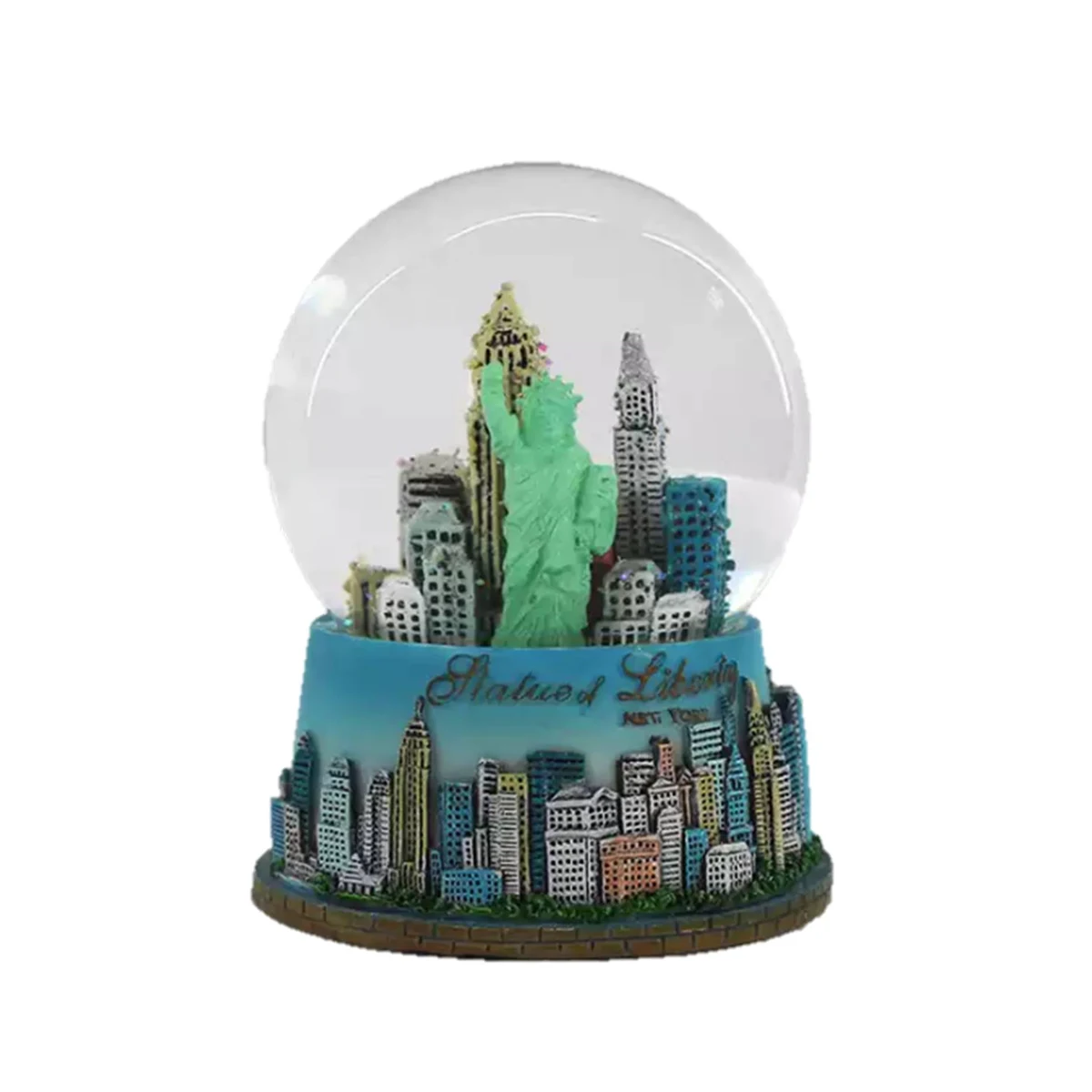 Custom Snow Globe Ornament 1