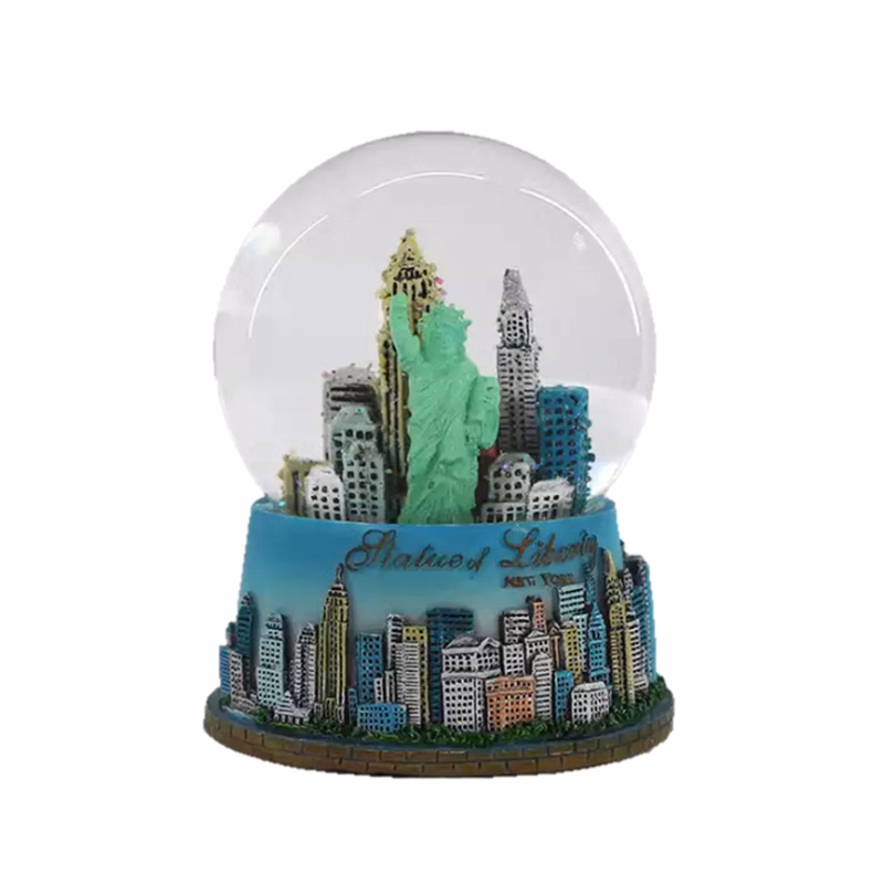 Custom Snow Globe Ornament