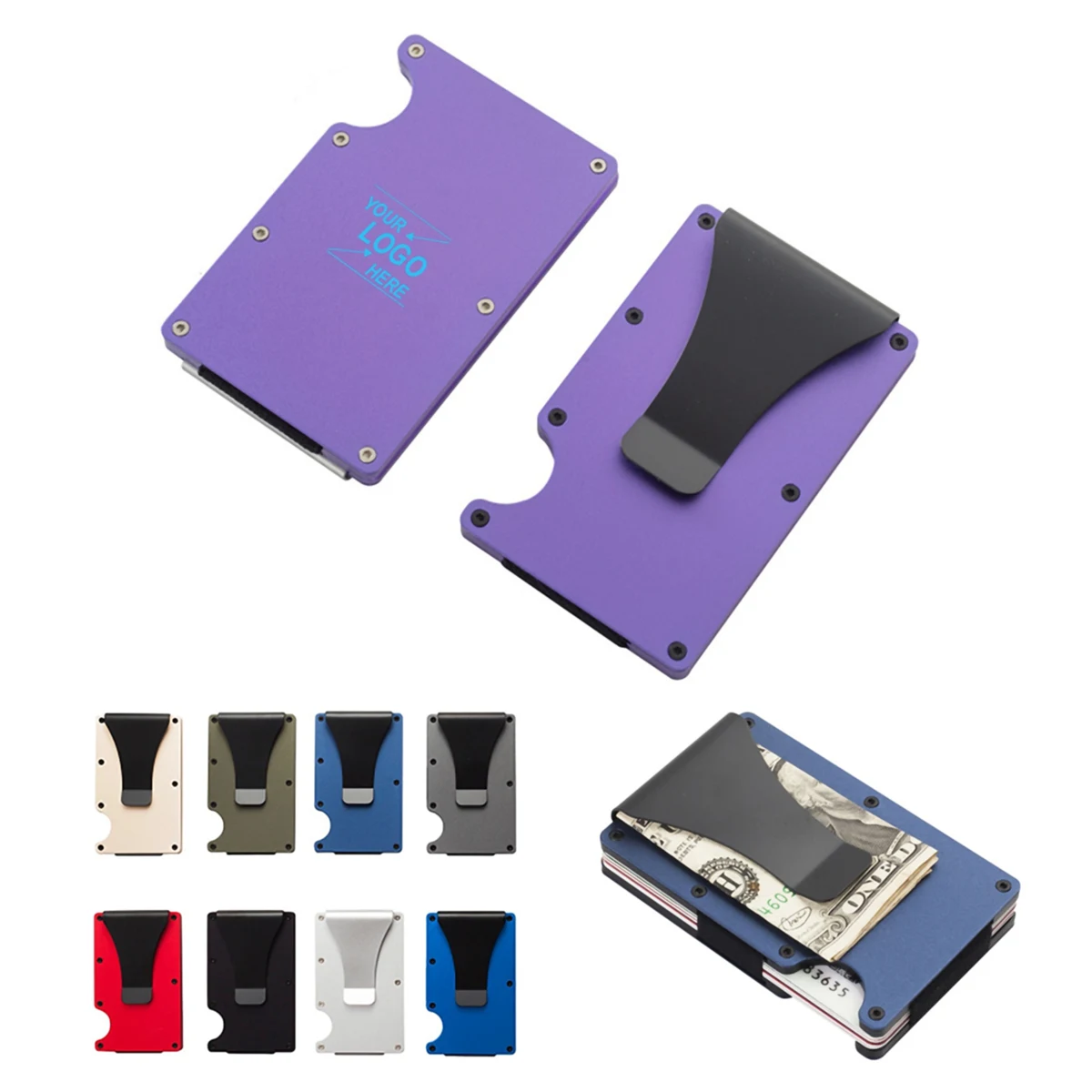 Adult Automatic Aluminum Credit Card Holder 1