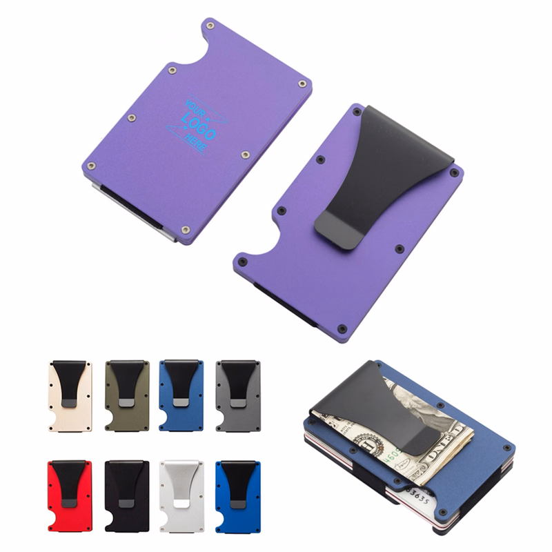 Adult Automatic Aluminum Credit Card Holder