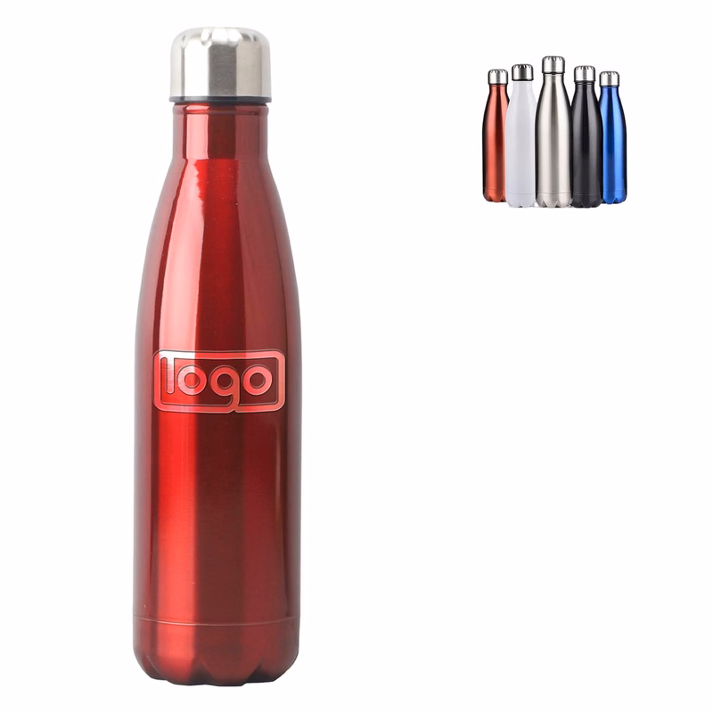 Double Wall Cola Shaped Water Bottle