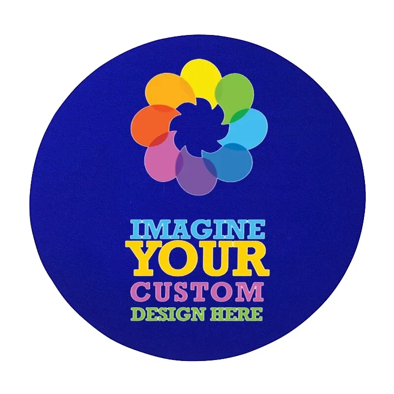 Round Soft Mouse Pad - 1/8" 1