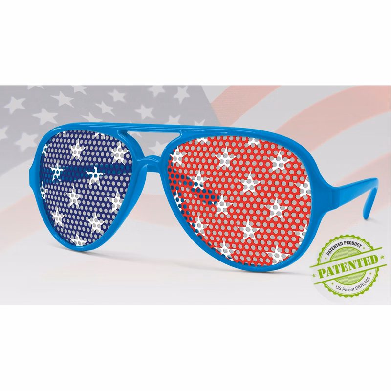 Aviator Sport Patriotic Sunglasses