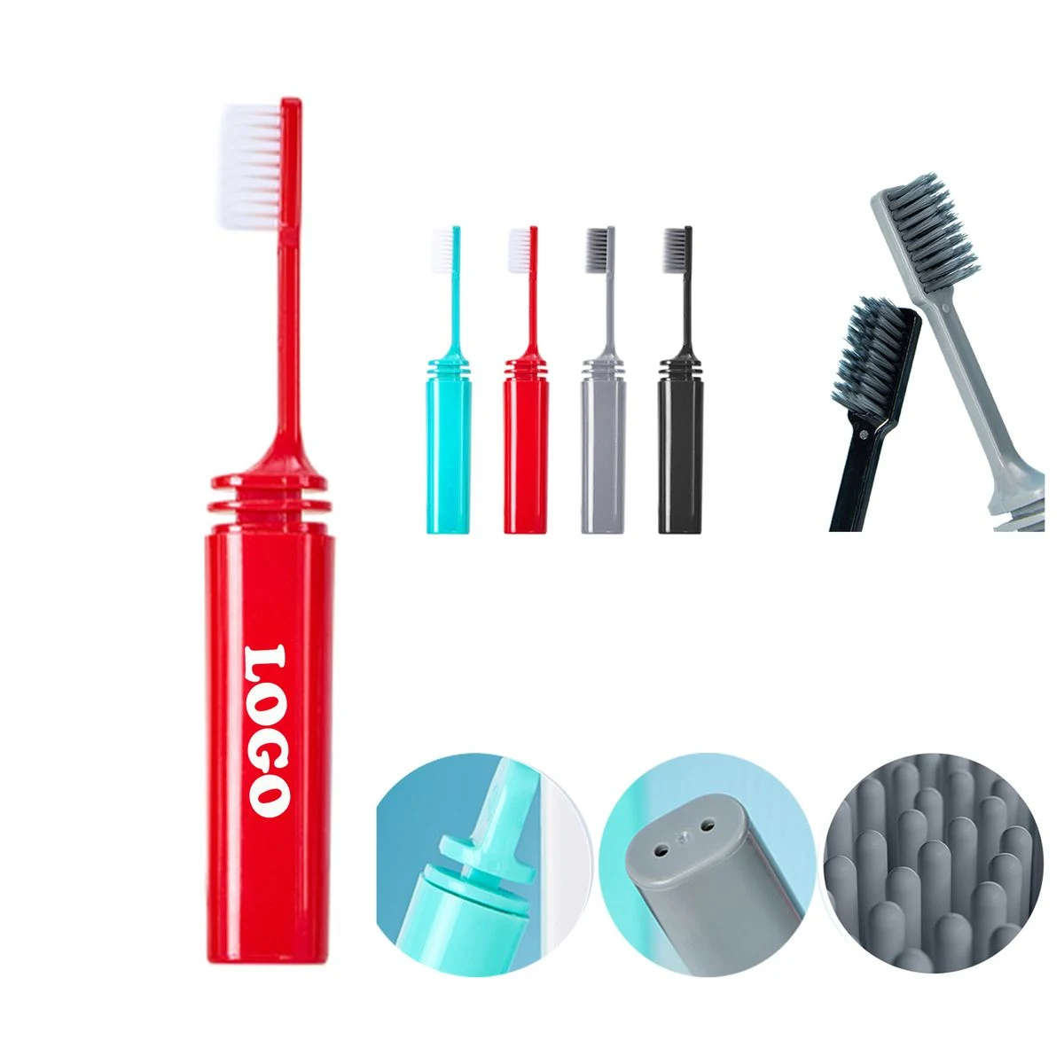Folding Toothbrush MOQ 50 pcs 1