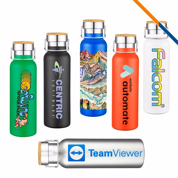 Legend Stainless Steel Water Bottle - 20oZ for Commutes, Fitness and Travel