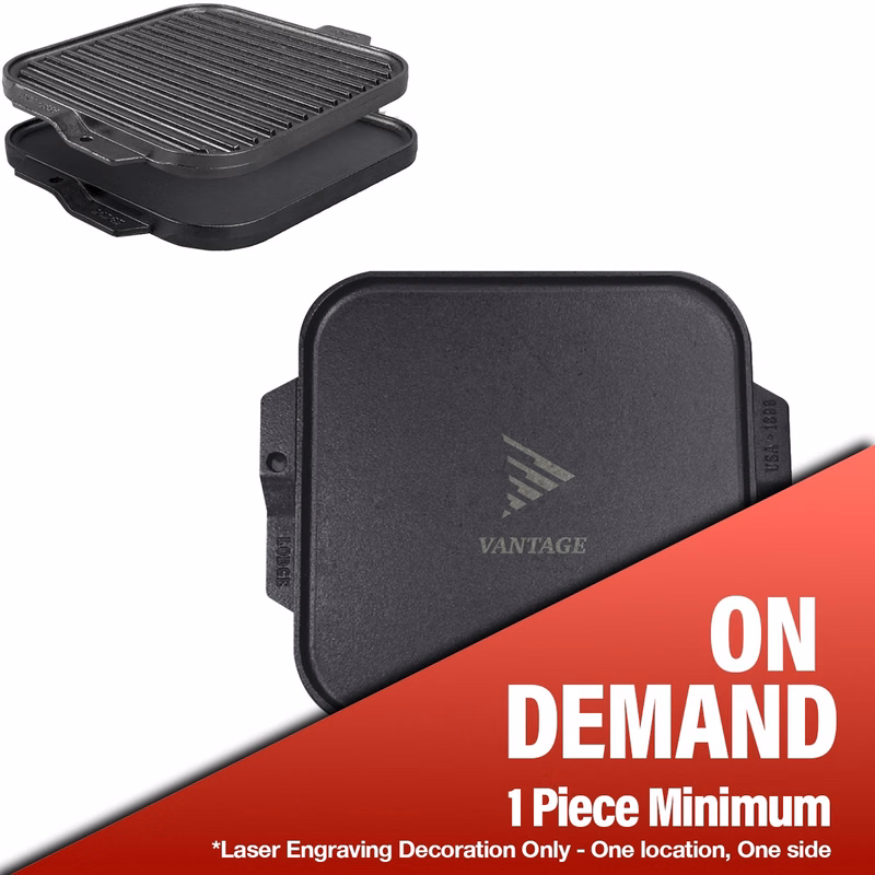 Lodge® 10.5" Cast Iron Reversible Grill / Griddle