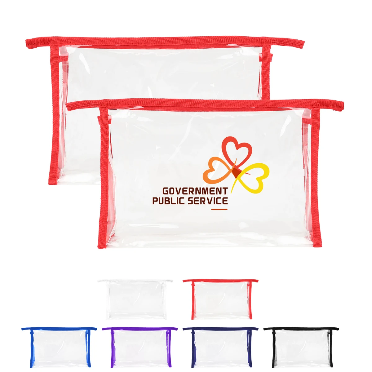 Large Clear Travel Toiletry Makeup Bag 1