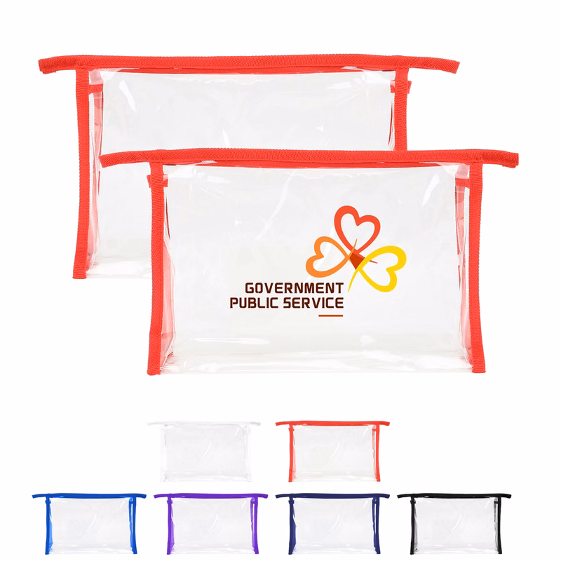 Large Clear Travel Toiletry Makeup Bag