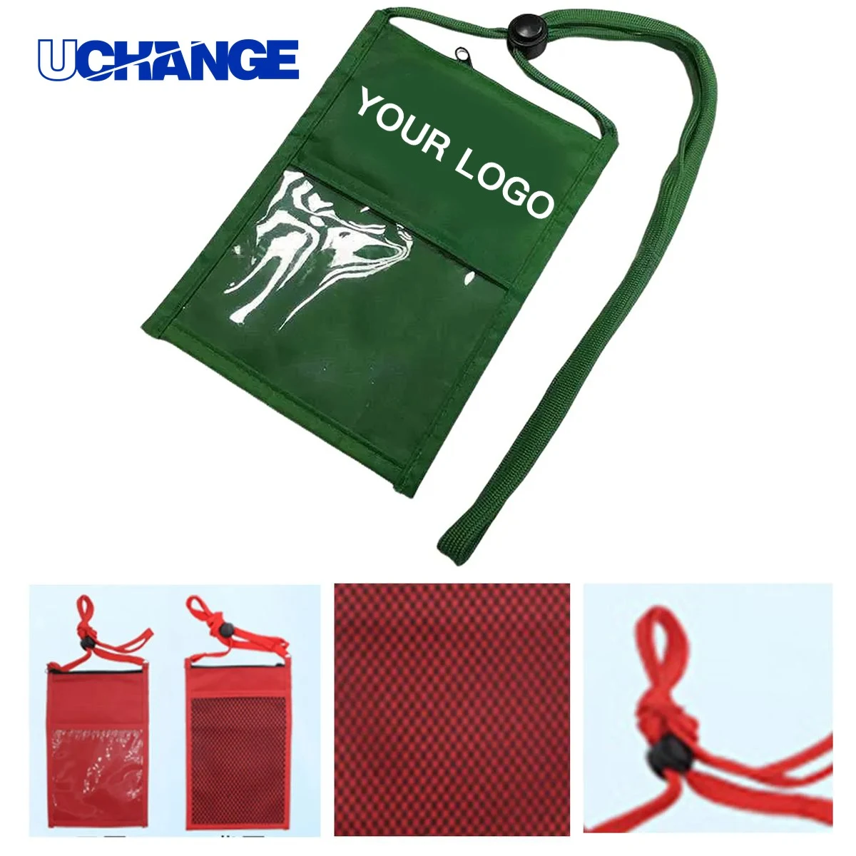 Badge Organizer Holder with Comfortable Lanyard 1