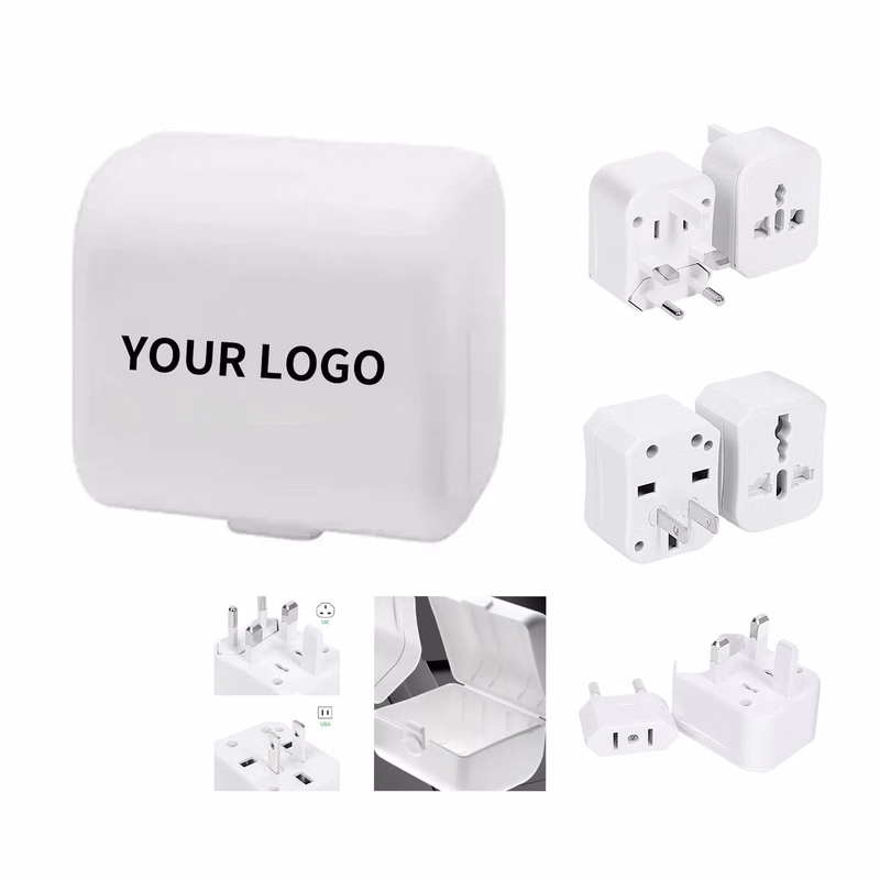 Multinational Plug Converter with Snap Design