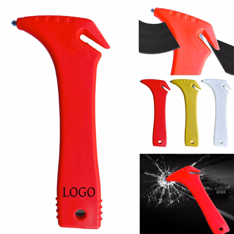 Emergency Safety Hammer With Steel Knife