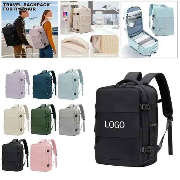 Waterproof High-Capacity Polyester Backpack 1
