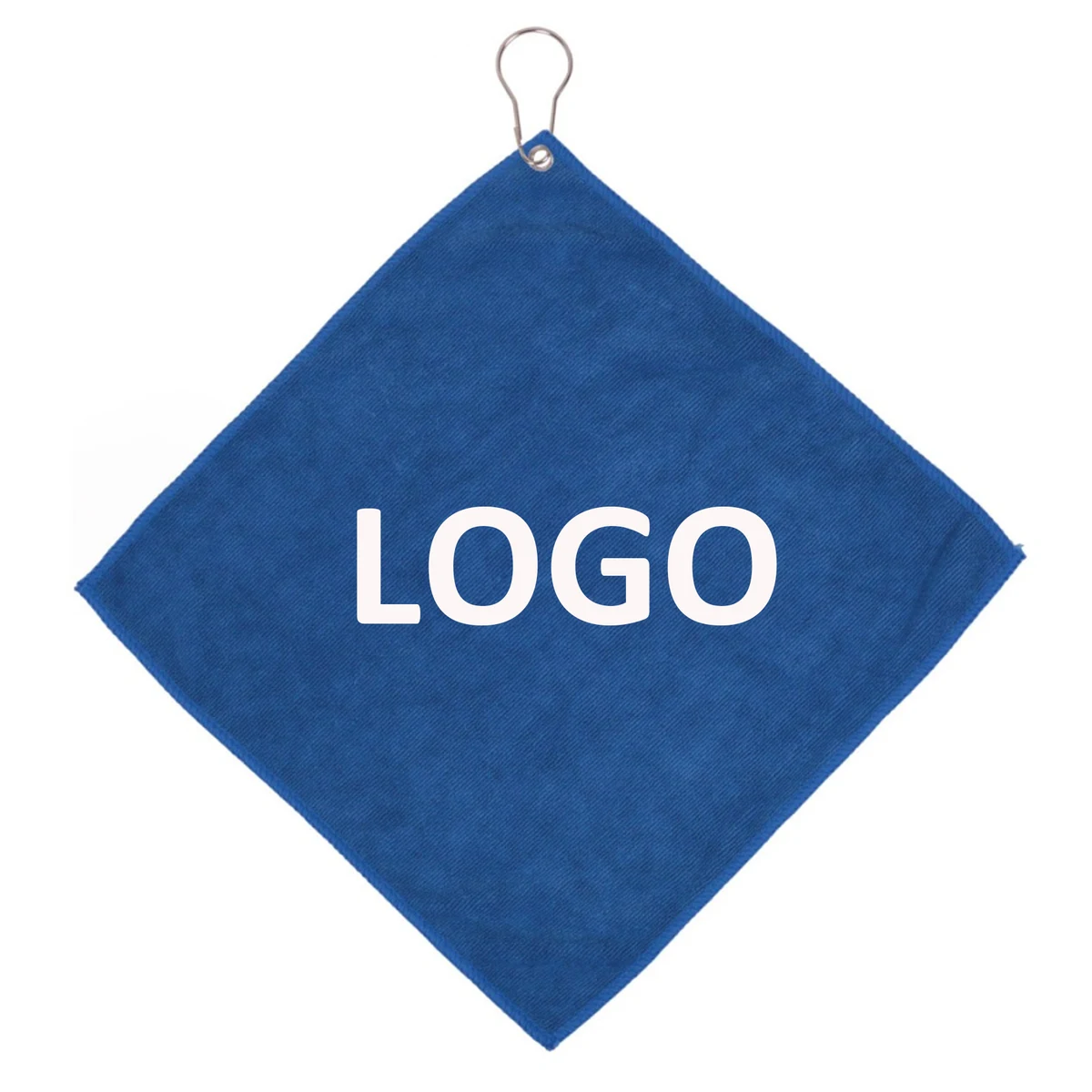 Microfiber Golf Towel With Metal Grommet Clip 1