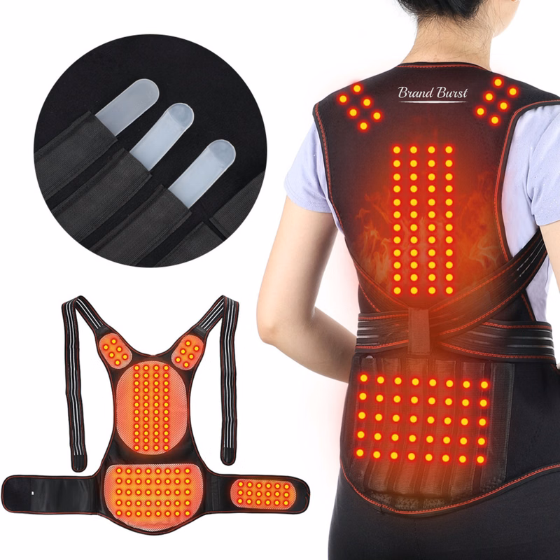 Self-Heating Physical Therapy Back Brace