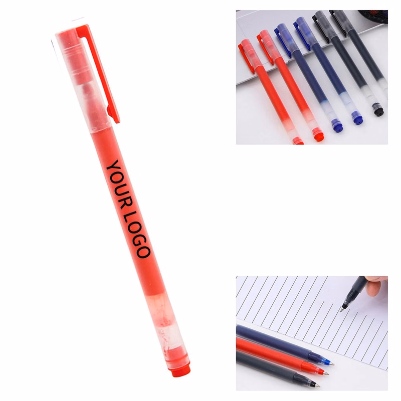 Plastic Transparent Pen with Smooth Writing Flow