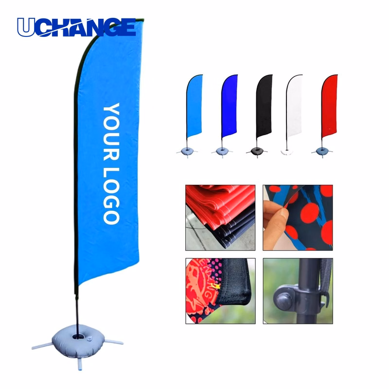 Double-Sided 11ft Feather Flag Set Kit