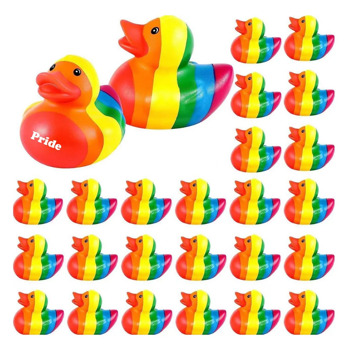 Rainbow Rubber Duck 1