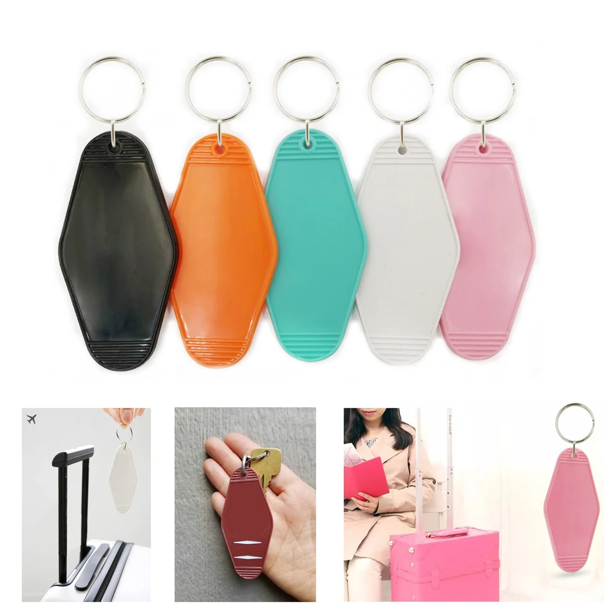 Vintage Hotel Motel Key Tags Travel Tags 1