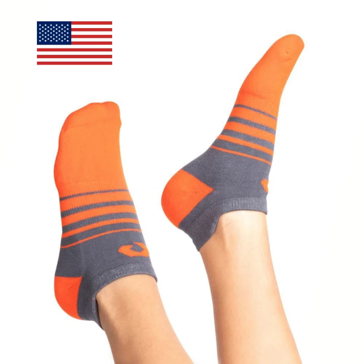 Custom Knit Cotton Ankle Athletic, Performance, and Sports Socks 1