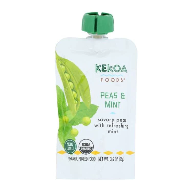Kekoa Baby Food 6pk - Peas and Mint 1