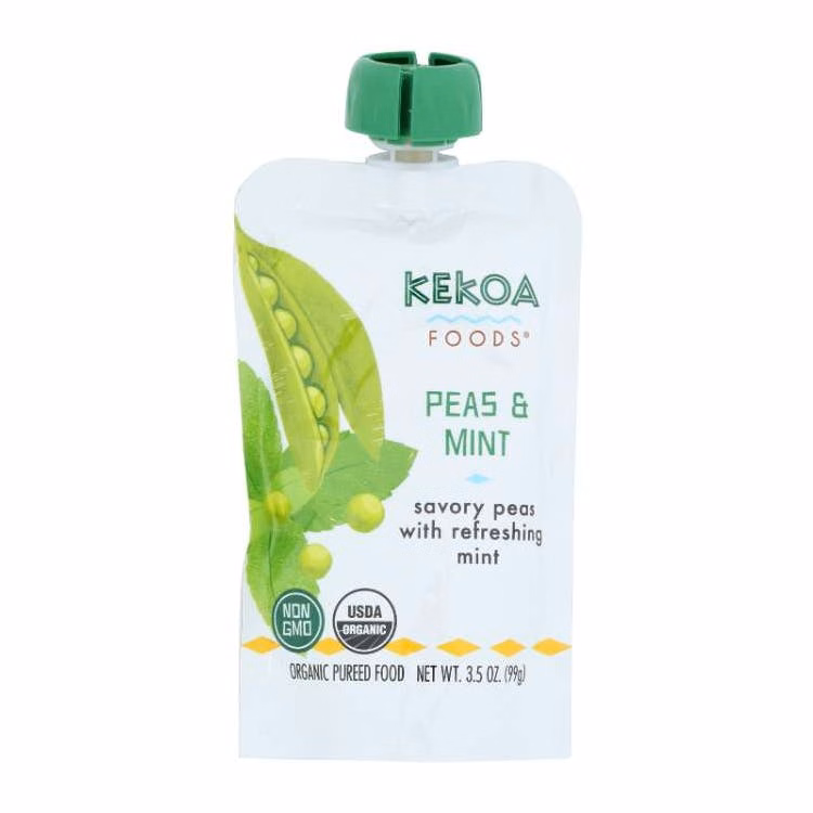 Kekoa Baby Food 6pk - Peas and Mint