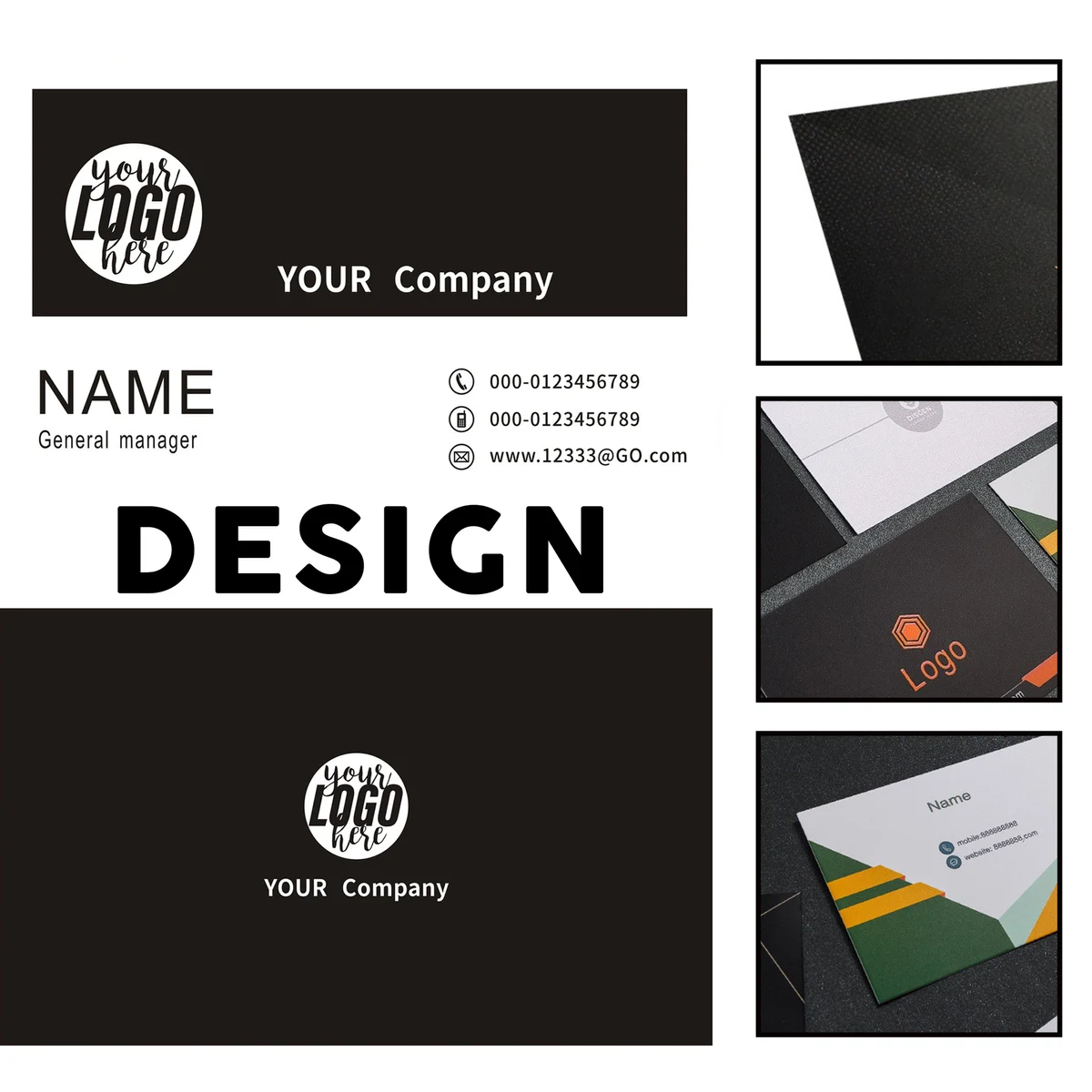 Branded Double-Sided Full-Color Contact Card 1