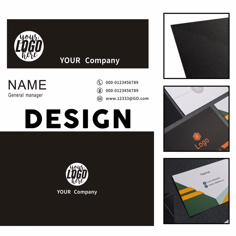 Branded Double-Sided Full-Color Contact Card