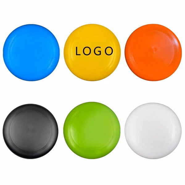 Custom Molded Grip Flying Disc with Grooved Rim — Outdoor Team Promotion