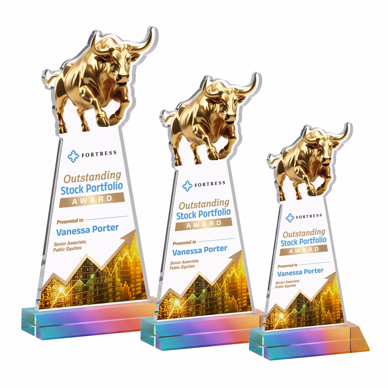 Raging Bull VividPrint™ Award - Prismatic