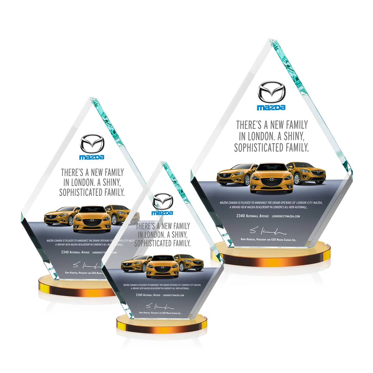 Canton VividPrint™ Award - Amber 1