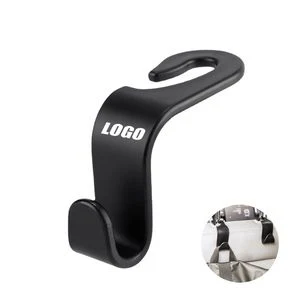 Durable Metal Car Chair Hooks With Silicone Covered Key Position 1