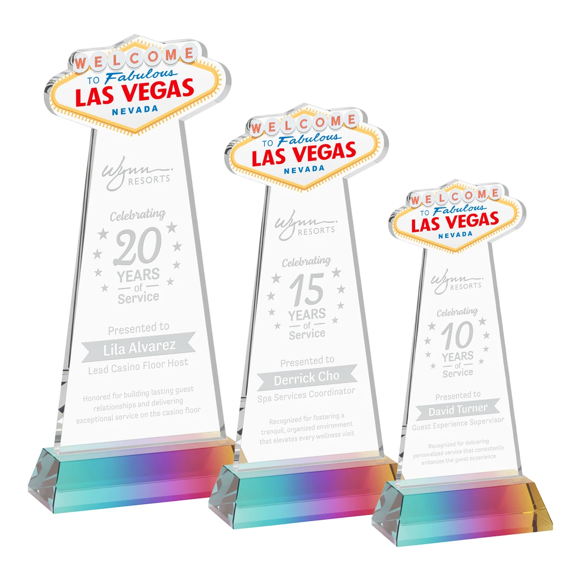 Las Vegas Award on Hartford Base - Prismatic 1