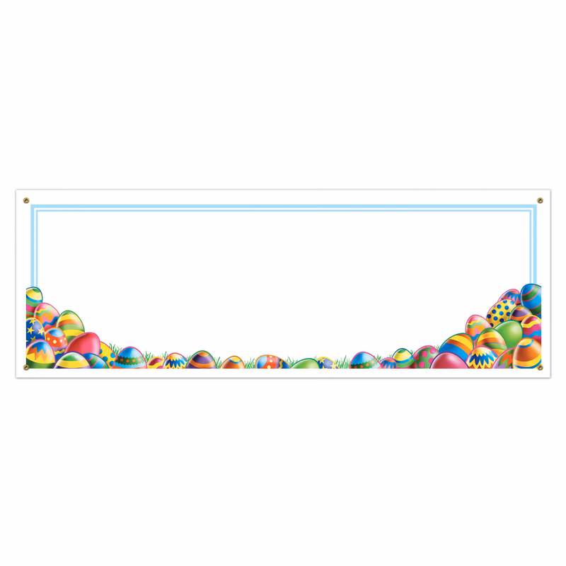 Easter Egg Hunt Sign Banner