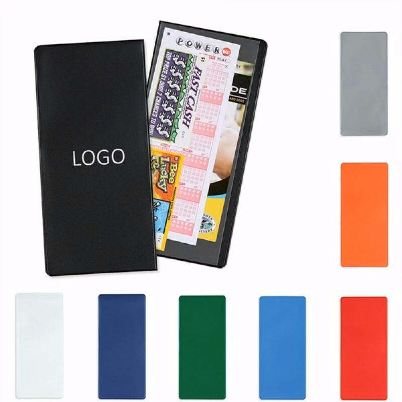 Single Panel Lottery Ticket Holder