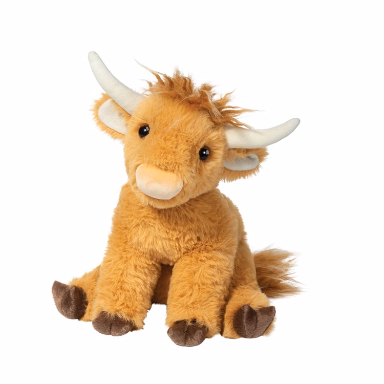 Scottie Highland Cow Soft Stuffed Animal
