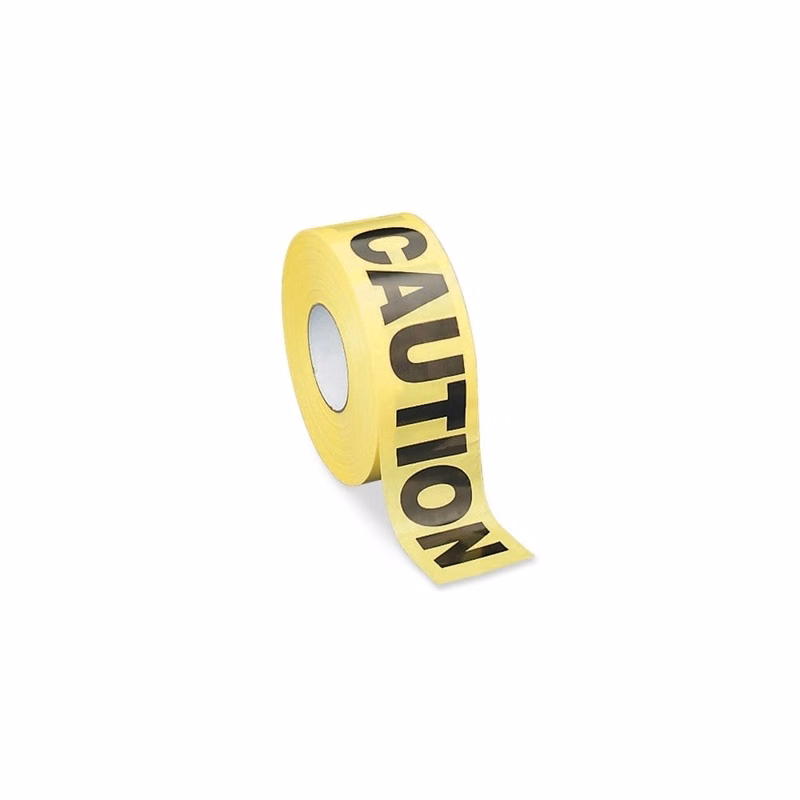 Caution Barricade Tape - 3" x 1000' Yellow/Black
