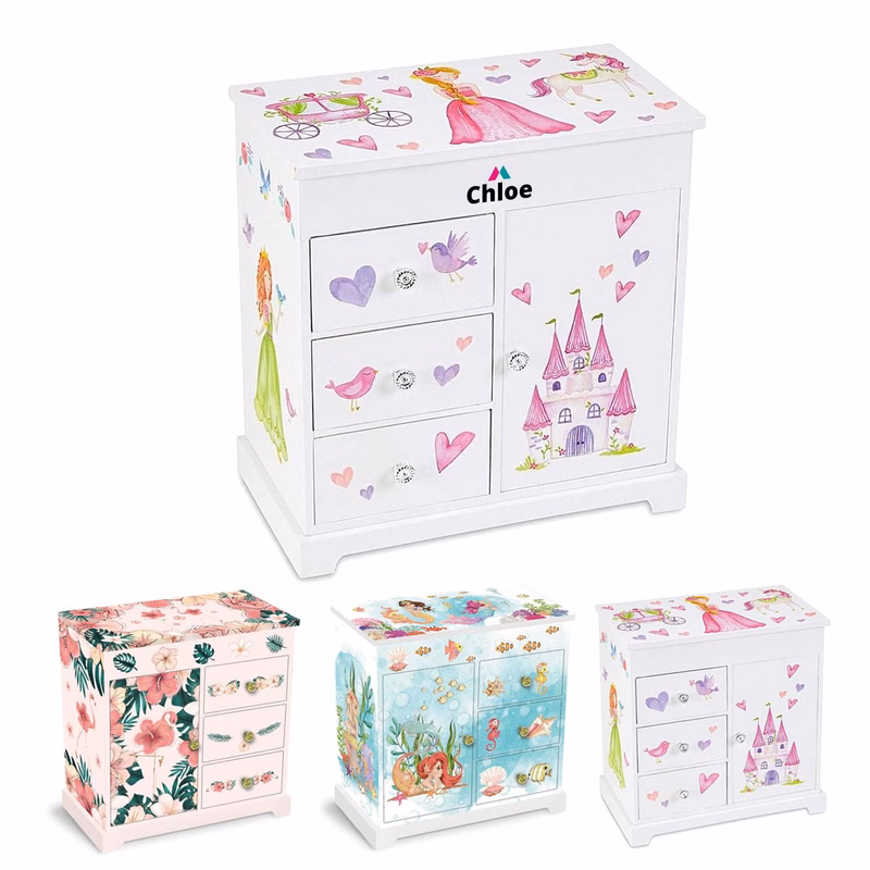 Customizable jewelry storage box