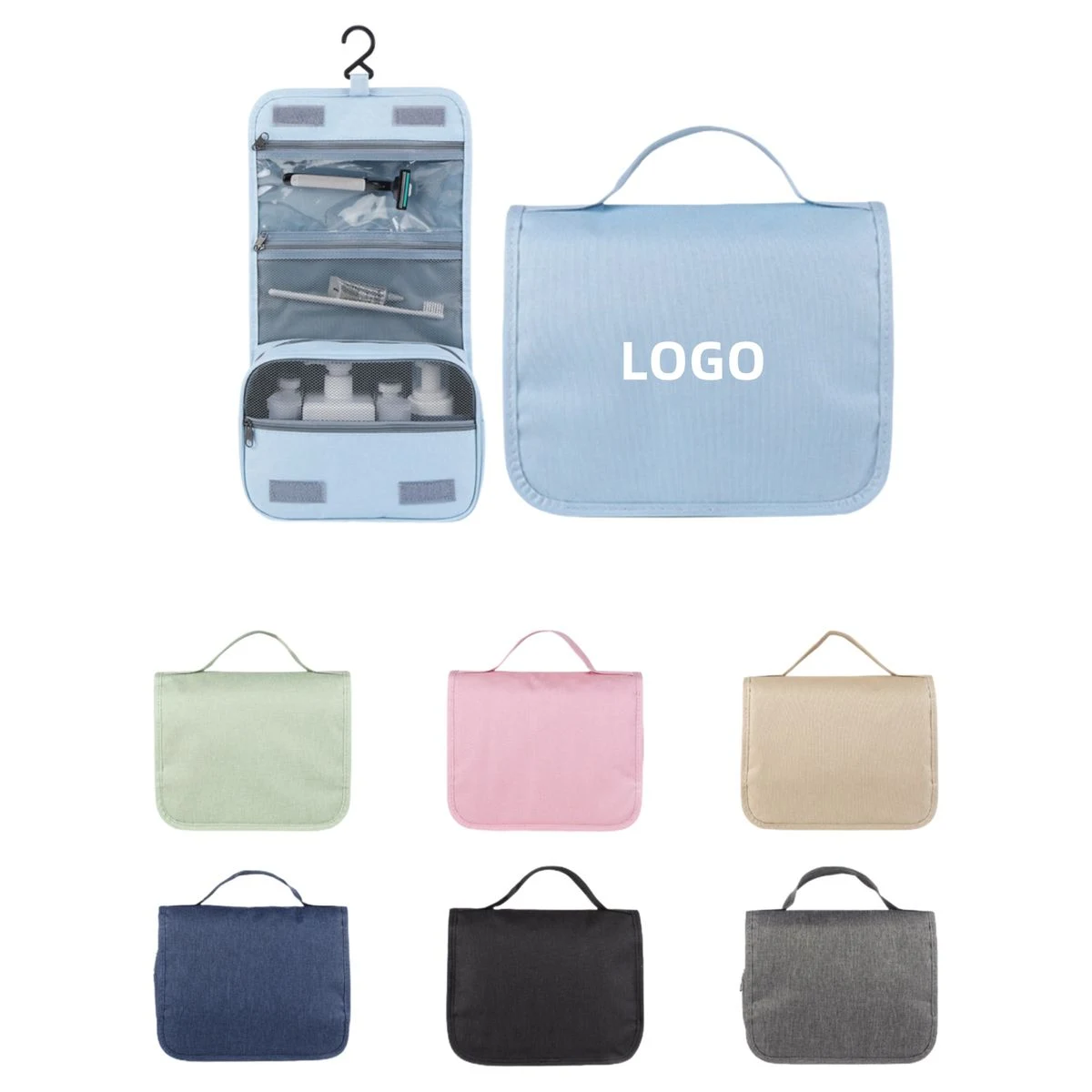 Portable Shower Toiletry Pouch 1