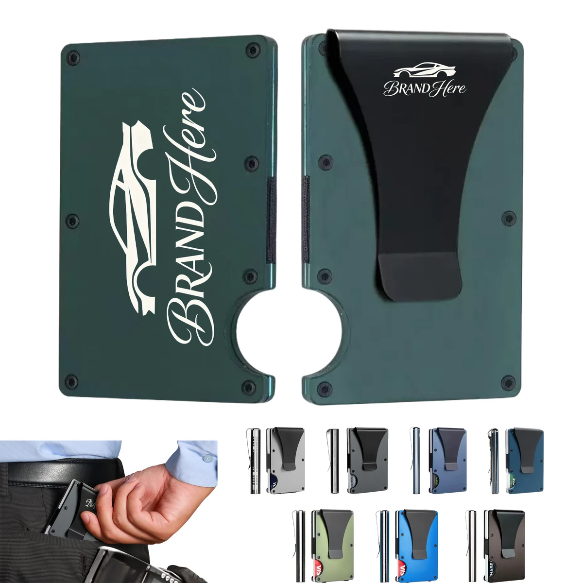 Aluminum Card Holder Wallet 1