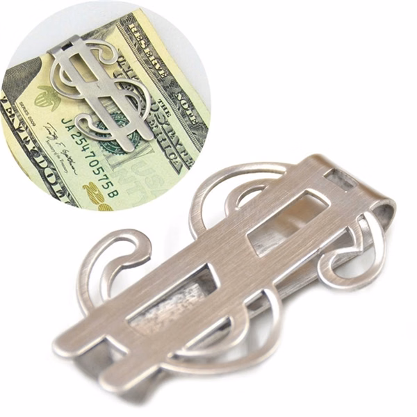 Men's Dollar Sign Money Clip