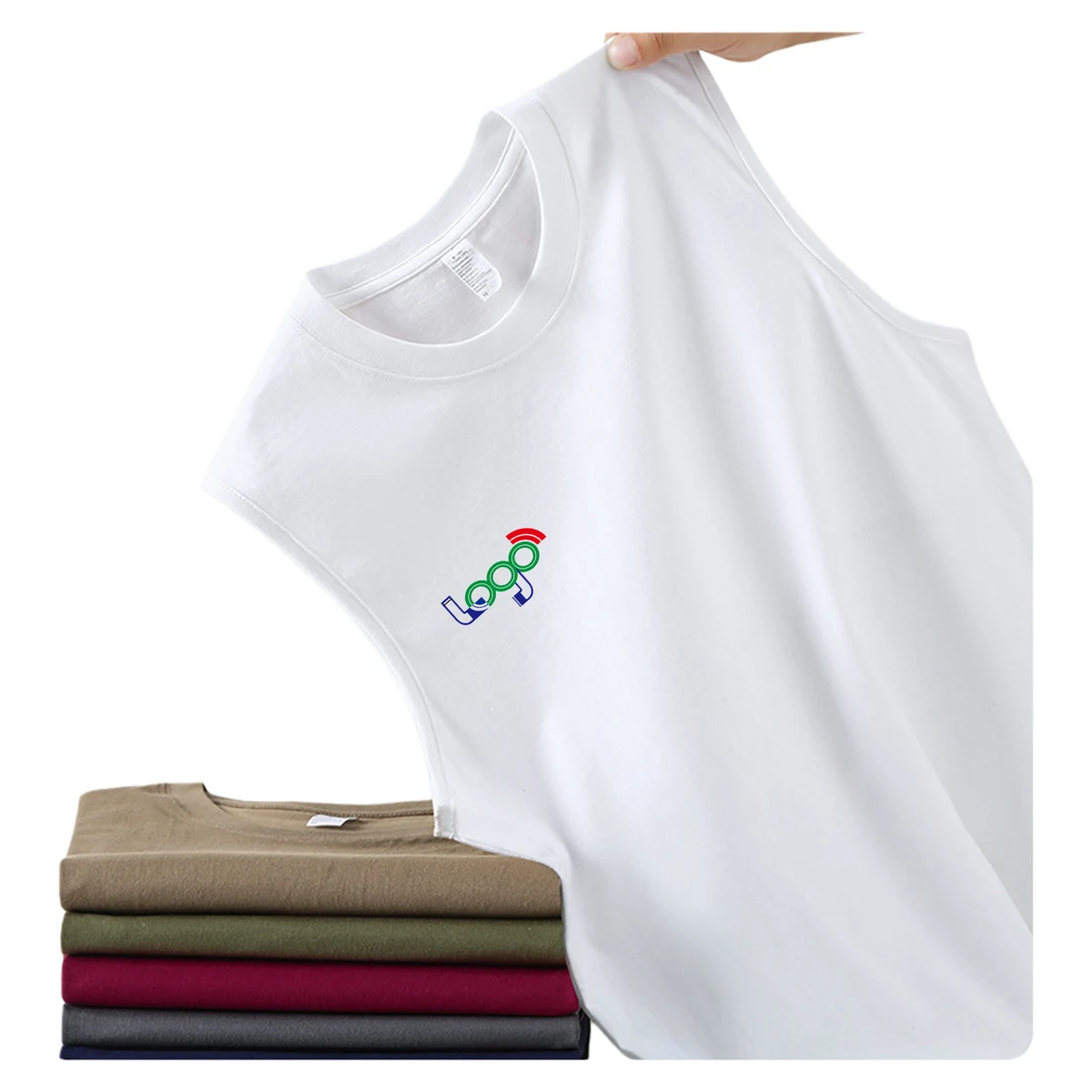 Cotton Loose-fitting Sleeveless Top 1